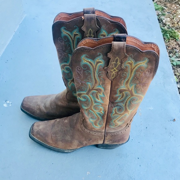 Justin Boots Shoes - Justin Stampede Boot Women’s 10 will fit Men’s 8.5